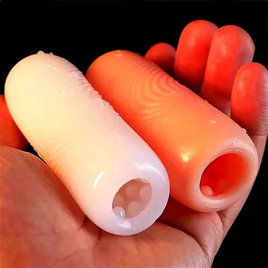 Male Penis Trainer Portable Masturbator Soft Vagina Anal Masturbation Cup TPE Pocket Pussy Delay Training Sex Toy For Men Z260312