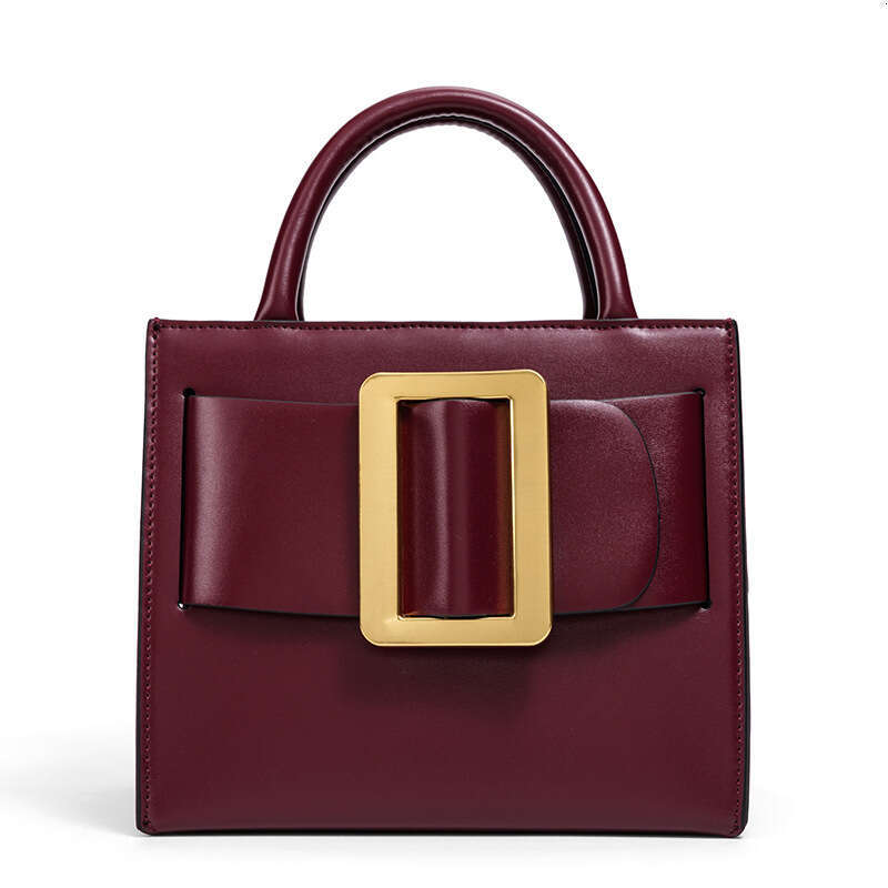 2026 New luxury Style Trendy Versatile Crossbody Shoulder Simple Fashionable Small Square Women's Bag with Aluminum Buckle Strap