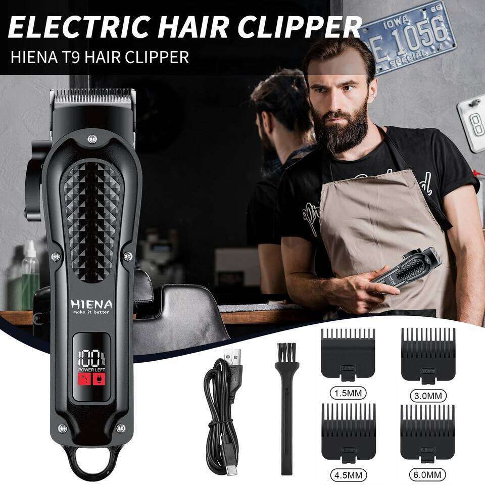 HYN-212 UBS 5V1A Rechargeable Cordless Beard Trimmer Men Powerful Electric Hair Clipper Trimming Tool C260312