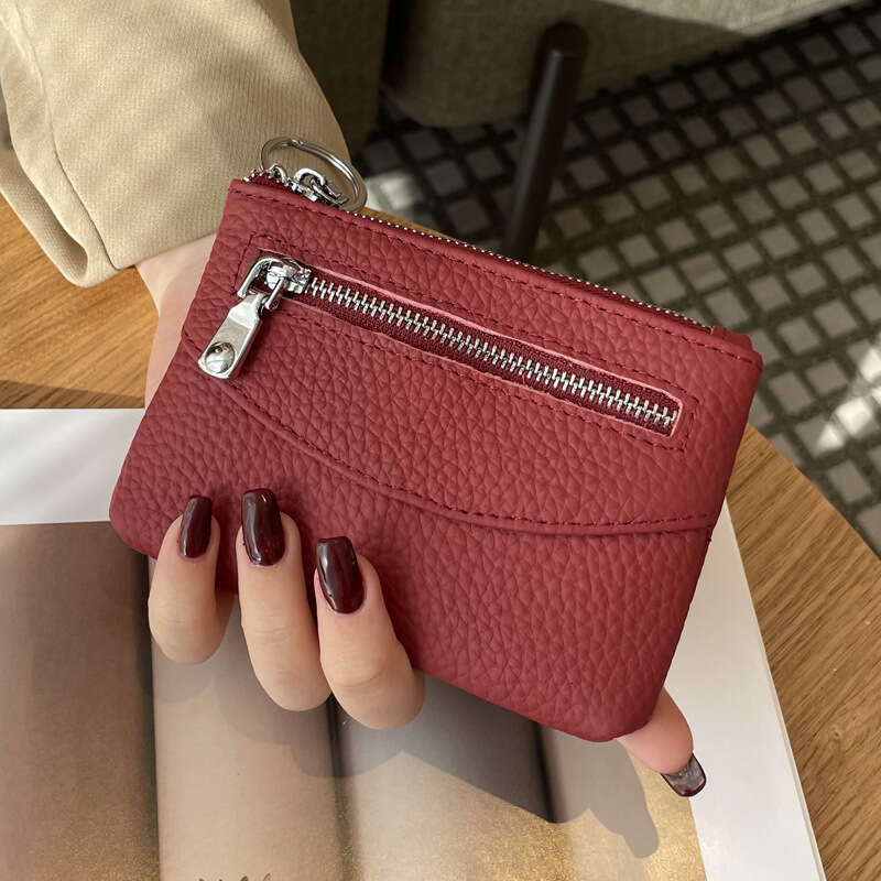 Luxury fashion wallet Women S Short Compact Thin Zipper Purse New Simple Design Coin And Key Storage