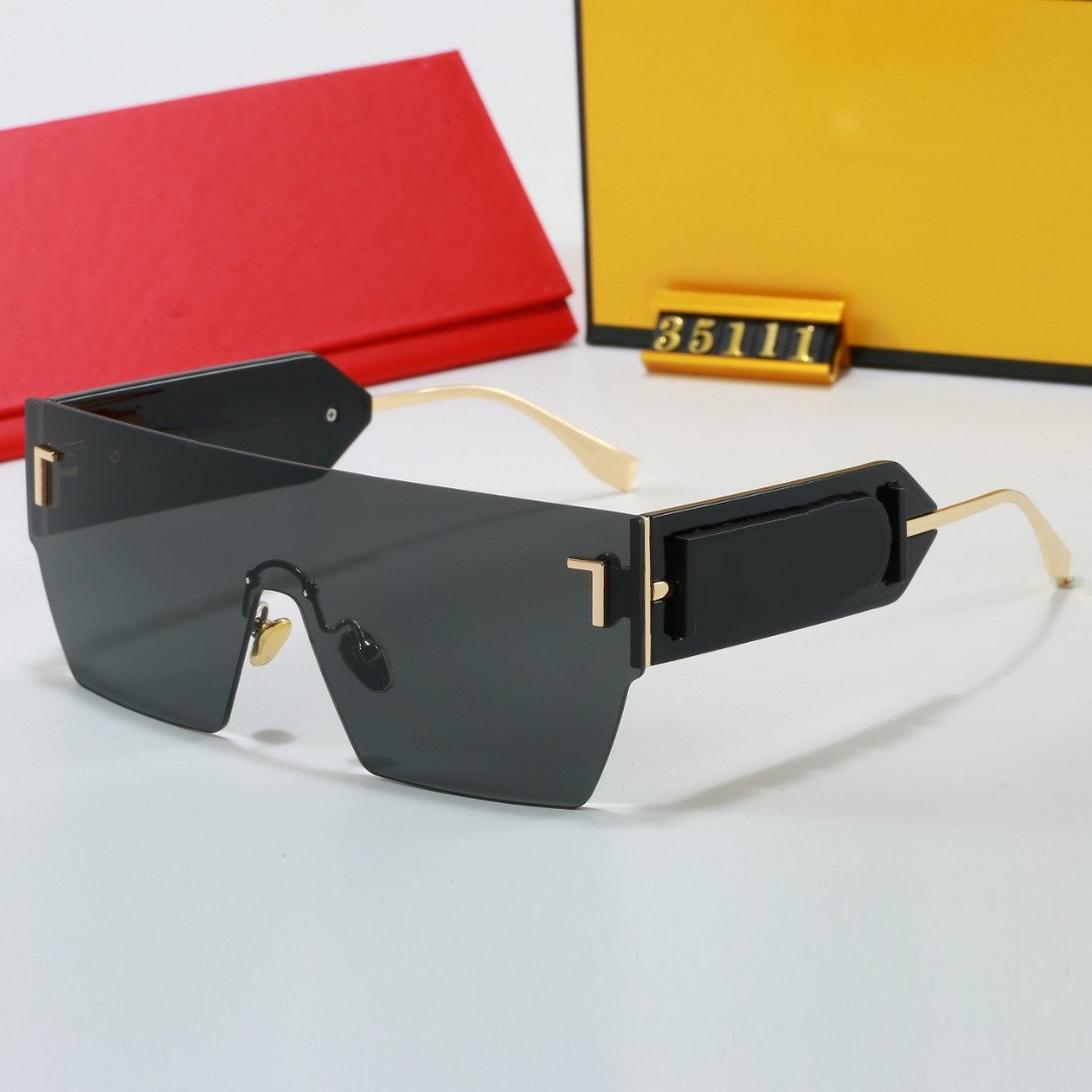 luxury Designer Sunglasses Womens Mens Wearing Outdoor Shades Fashion Senior Eyewear For Women Eyeglasses rimless frame Vintage Sun Glasses With box