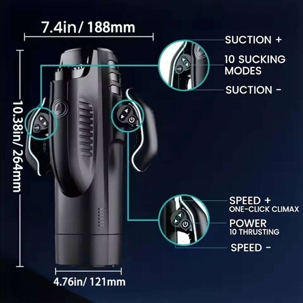 Bermuda Masturbator Powerful Vacuum Sucking Blowjob High-Speed Piston Telescopic Heating Male Masturbation Cup Sex Toys for Men Z260312