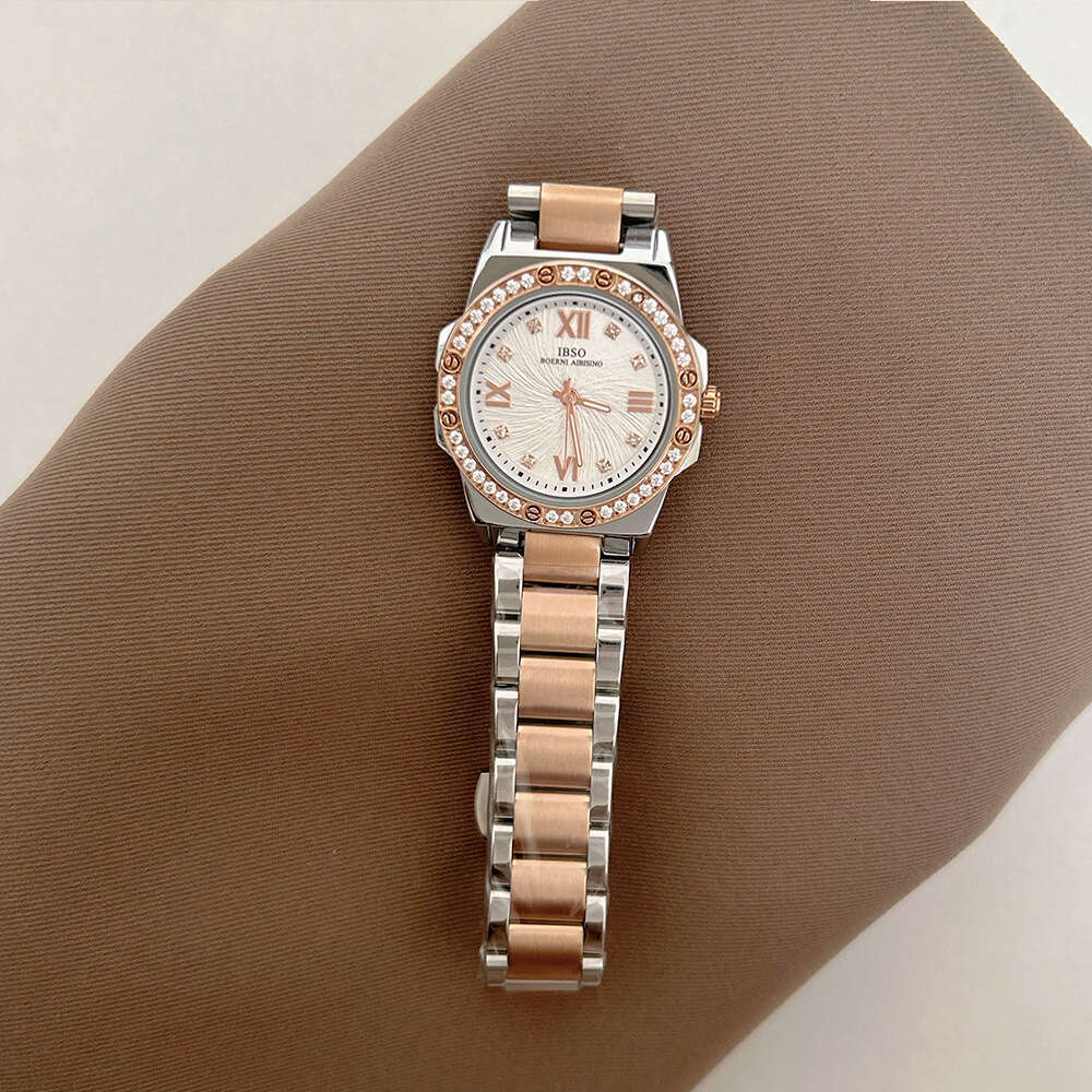 With Box Steel Band Women's Quartz Design Dainty with Diamond Small Dial Vintage Style Watch for women Free gift