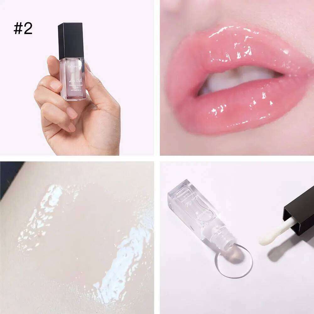 Glowing Lip Moisturizing Care Of The Benetitnt For Lips Nourishing Jelly Liquid Pink Plumping Gloss Oil W260311