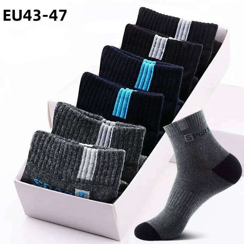 5 Pairs Breathable Bamboo Fiber Light Business Absorb Sweat Deodorant Men Tube Ankle Nonslip Socks For Spring Summer And Autumn Z260312