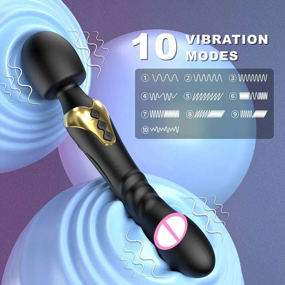 Powerful AV Wand Supplies Dildo G Spot Clitoris Stimulator Masturbator Adult Intimate Toy for Women Couples Z260311