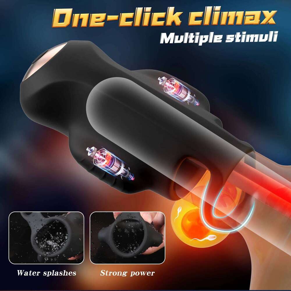 Male Masturbator APP Contro Penis Vibrator Licking Stroker 360 Wrapping Delay Adult Toy Sex for Man Prolong Endurance 18+ Z260311