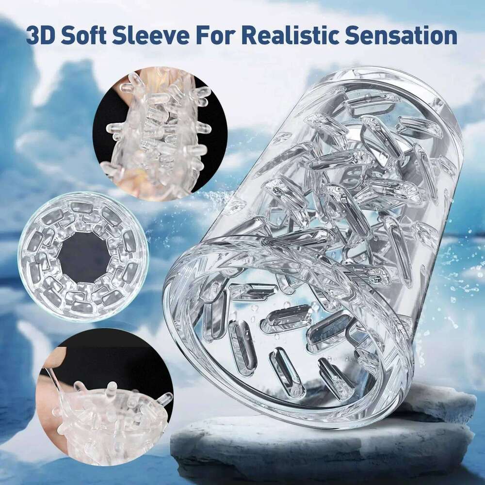 Automatic Telescopic Male Masturbation Cup Rotating Pocket Pussy Vibrators Realistic Vagina Penis Pump Sensation Sex Toys Z260312