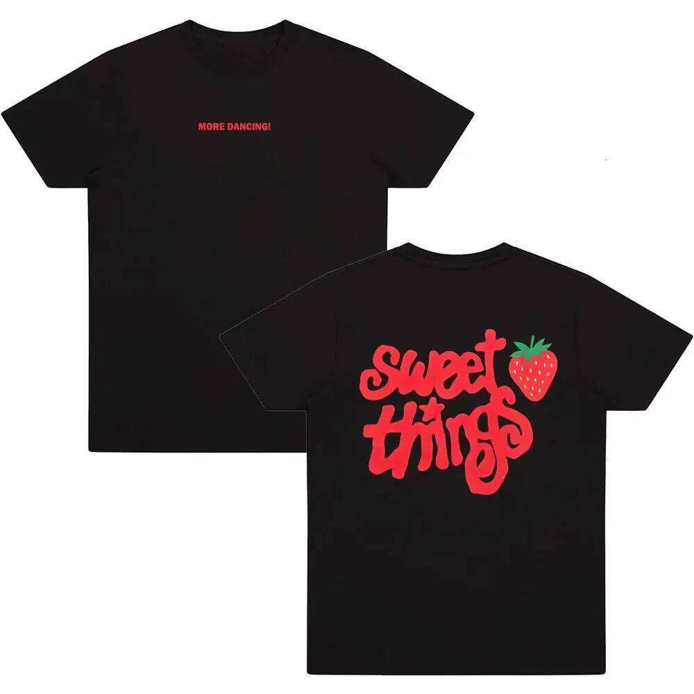 Y2k Clothing Fashion New Merch Women Men Cotton T Shirts Olivia Dean Sweet Things T-Shirt Casual Short Sleeve Tee Unisex Z260312