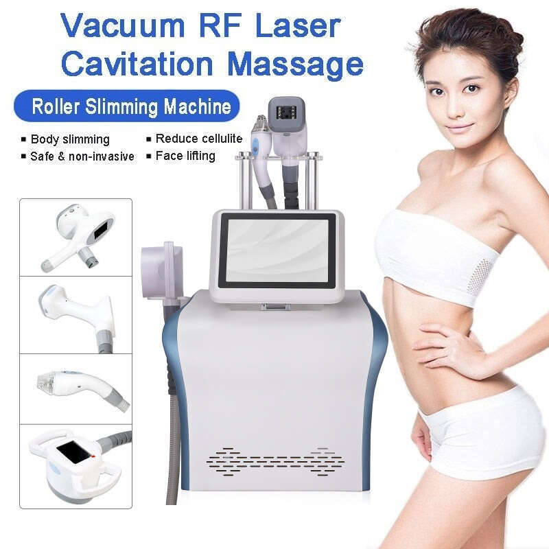 4 In 1 Infrared Rf Vacuum Roller Vacuum Suction Body Slimming Cellulite Massage Machine