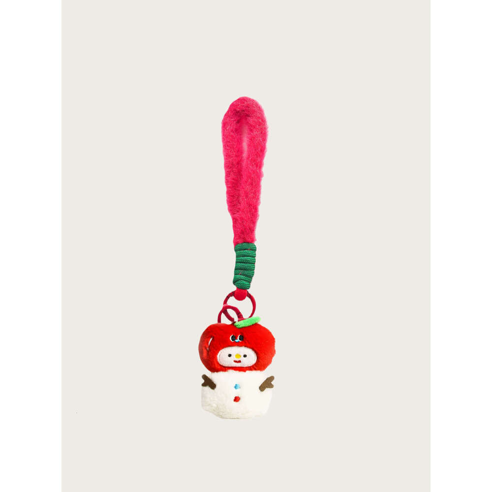 Christmas tree kitten plush toy bag pendant keychain cross-border cute gingerbread man decoration for girls' bags