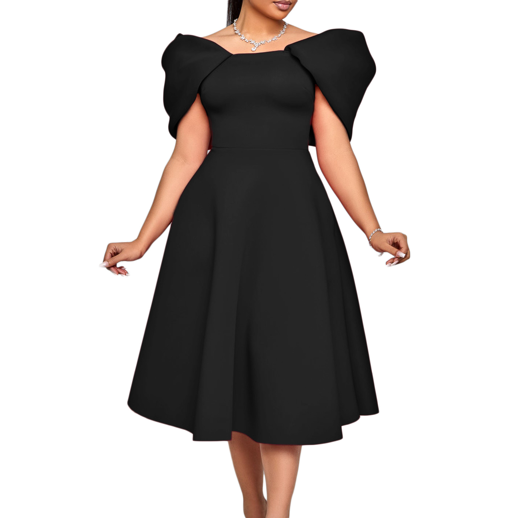 D492 Womens New Fashion Elegant Sexy Party Dress
