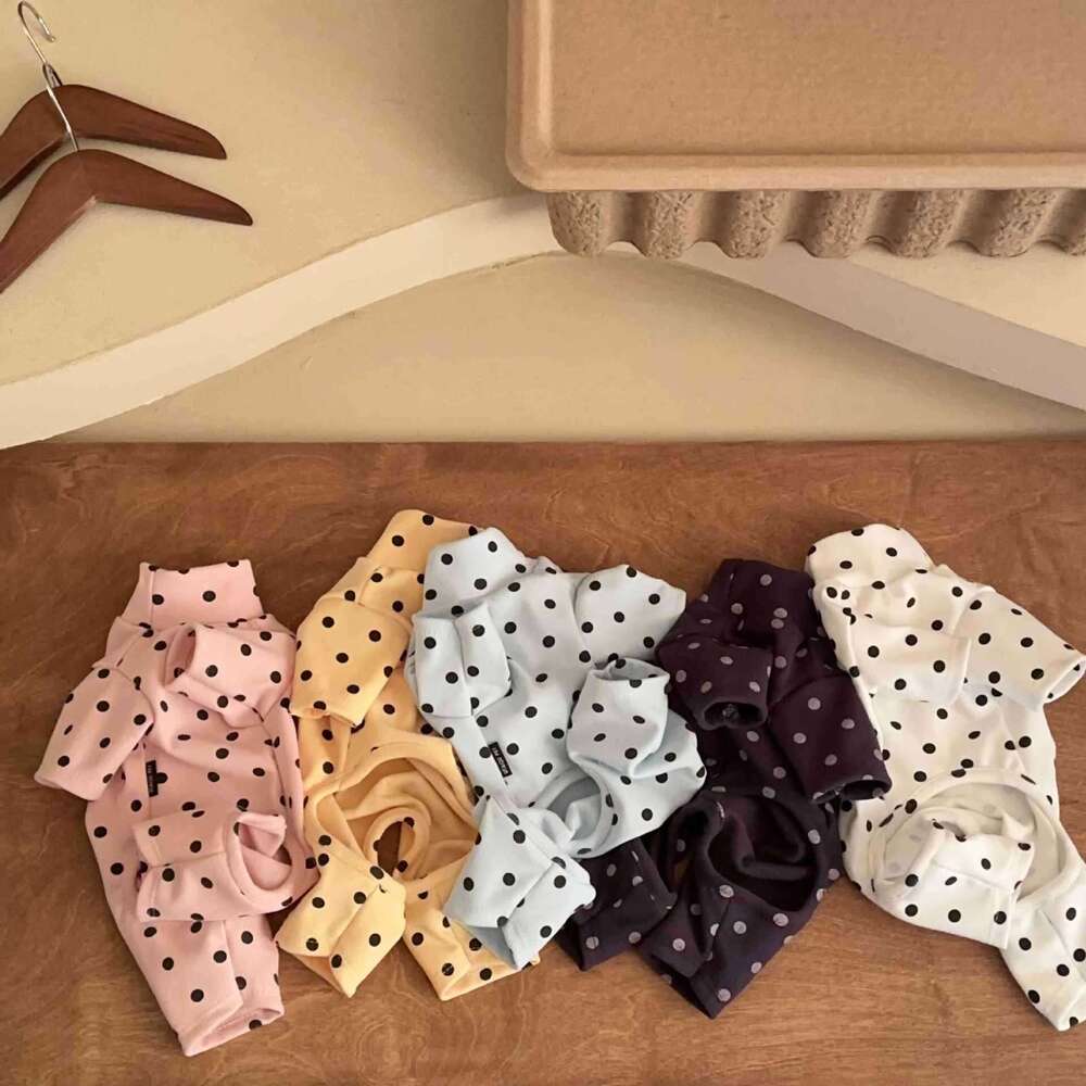New Autumn Winter Pet Dog Clothes Made Of German Velvet Fabric, Warm Four-Legged Outfit For Teddy Bear And Schnauzer