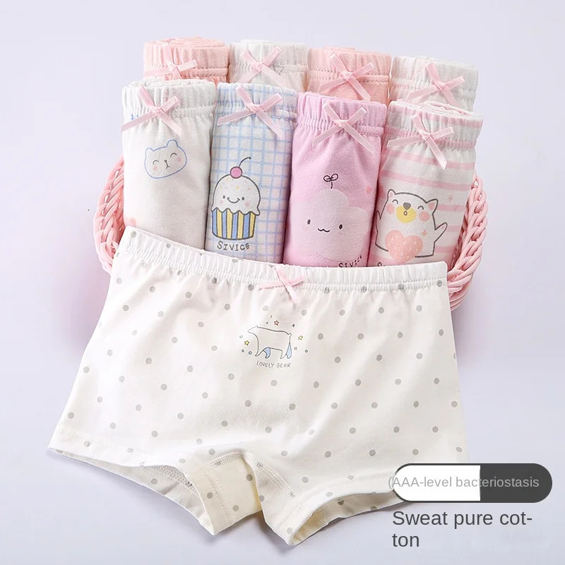 38 year old childrens underwear womens pure cotton cartoon boxer 260311