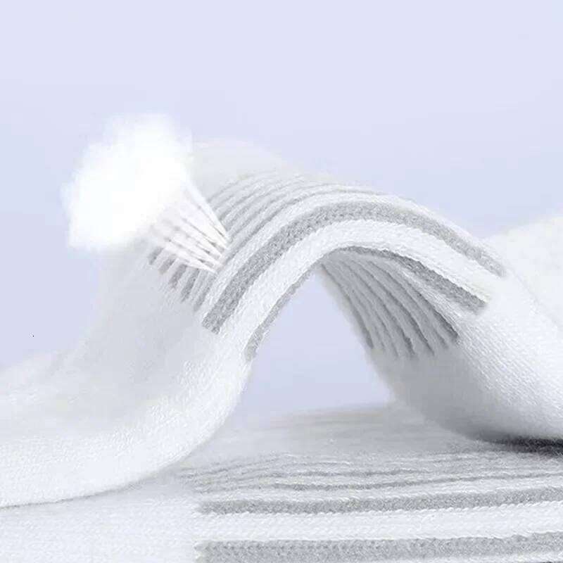 5 Pairs Men's Athletic Sport Running Calf Performance Cushioned Breathable Outdoor Crew Socks for Men Women Z260312