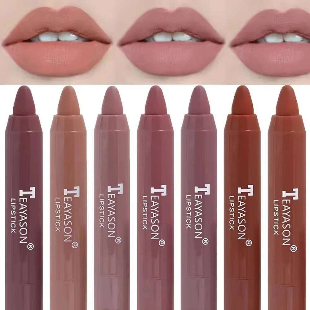Matte Does Not Smudge, Long-Lasting Color, Has Delicate Natural Finish, Waterproof and Sweat-Proof, Is Versatile Daily Use, a Must-Have Lipstick for B
