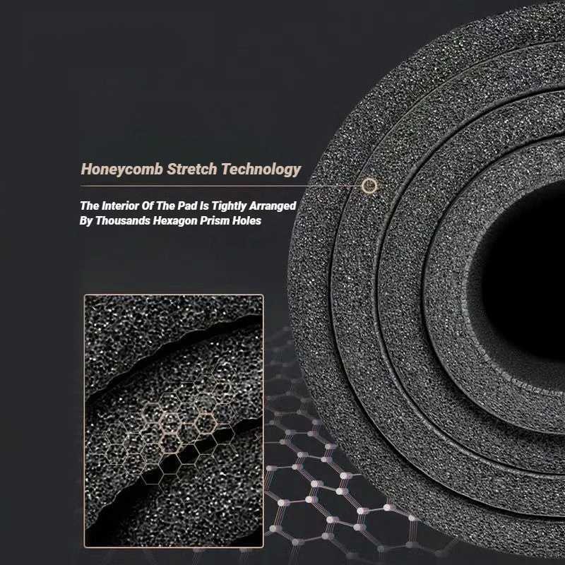 Two-Piece Set High Quality Extra Sport Thick Nbr Non-Slip Yoga Mats For Fitness Pilates Gym Home Tasteless Spor Universal Men M260312