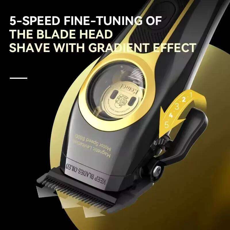 Kemei Barber Clippers Professional Cordless Trimmer Electric Men Finish Hair Cutting Machine KM-2373 KM-2268 Kit C260312