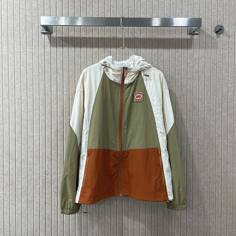 Women Color Blocked Jacket Outdoor Climbing Windproof Coat Outdoor Casual Windbreaker Long Sleeve Warm Jacket