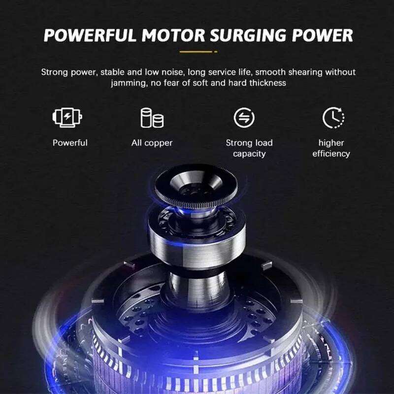 T9 Clipper USB Rechargeable Cordless Hair Cutting Machine Shaver Beard Trimmer Haircut Kit Electric Push Shear C260312