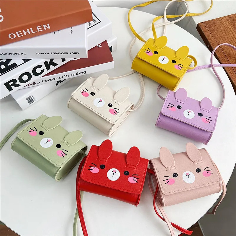 Children Messenger Bag Cute Cartoon Animals Mini Crossbody Bags for Baby Girls Fashion Shoulderbag Coin Purse 260311
