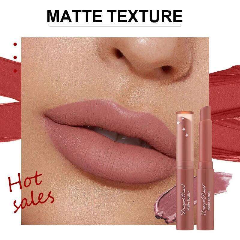 1/3pcs Nude Crayon Long Lasting Matte Lipstick Pencil 24 Hours Waterproof Set Moisturizer Colouring Lip Tint Stick W260311