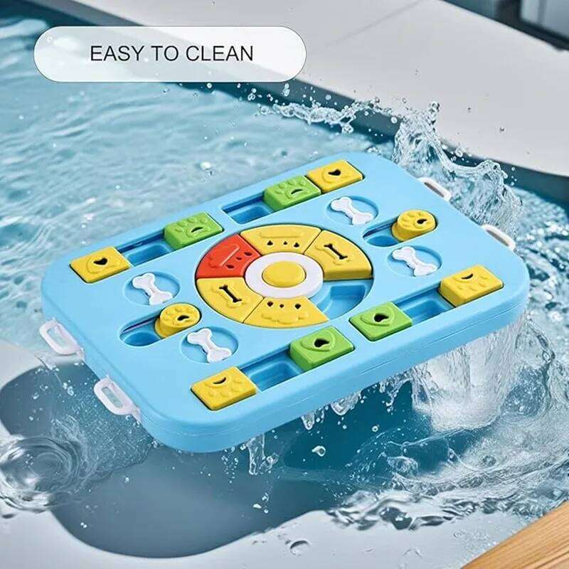 Interactive Dog Toy for Large, Medium, Small Dogs and Cats, 4 Ways Play, Slow Feeder Promotes Digestion, Easy to Clean 26Y0312