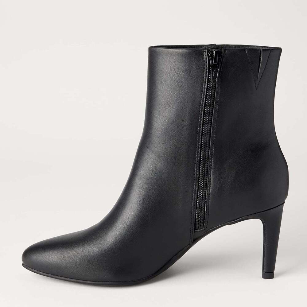 Womens Stiletto Heel Dress Ankle With box designer women luxury dress shoes designer high heels Booties stiletto heel leather party wedding office