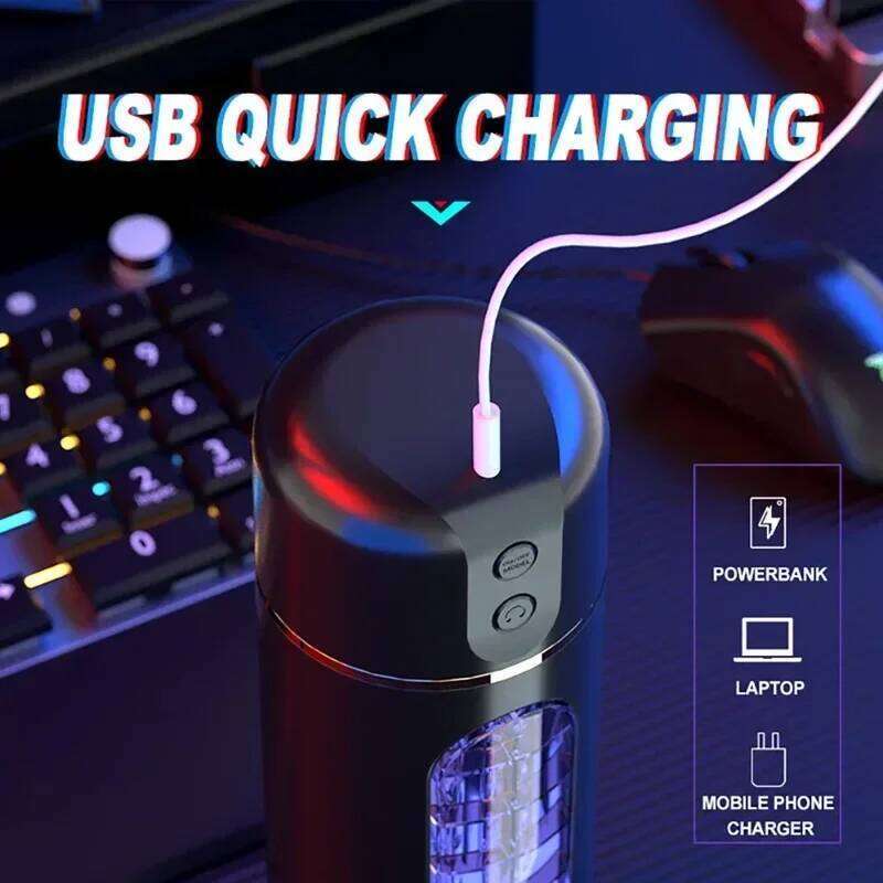 Male Automatic Masturbator Cup Vibration Toys for Man Sucking Vibrating Masturbation Machine Vagina Blowjob Adults Masturbador Z260312