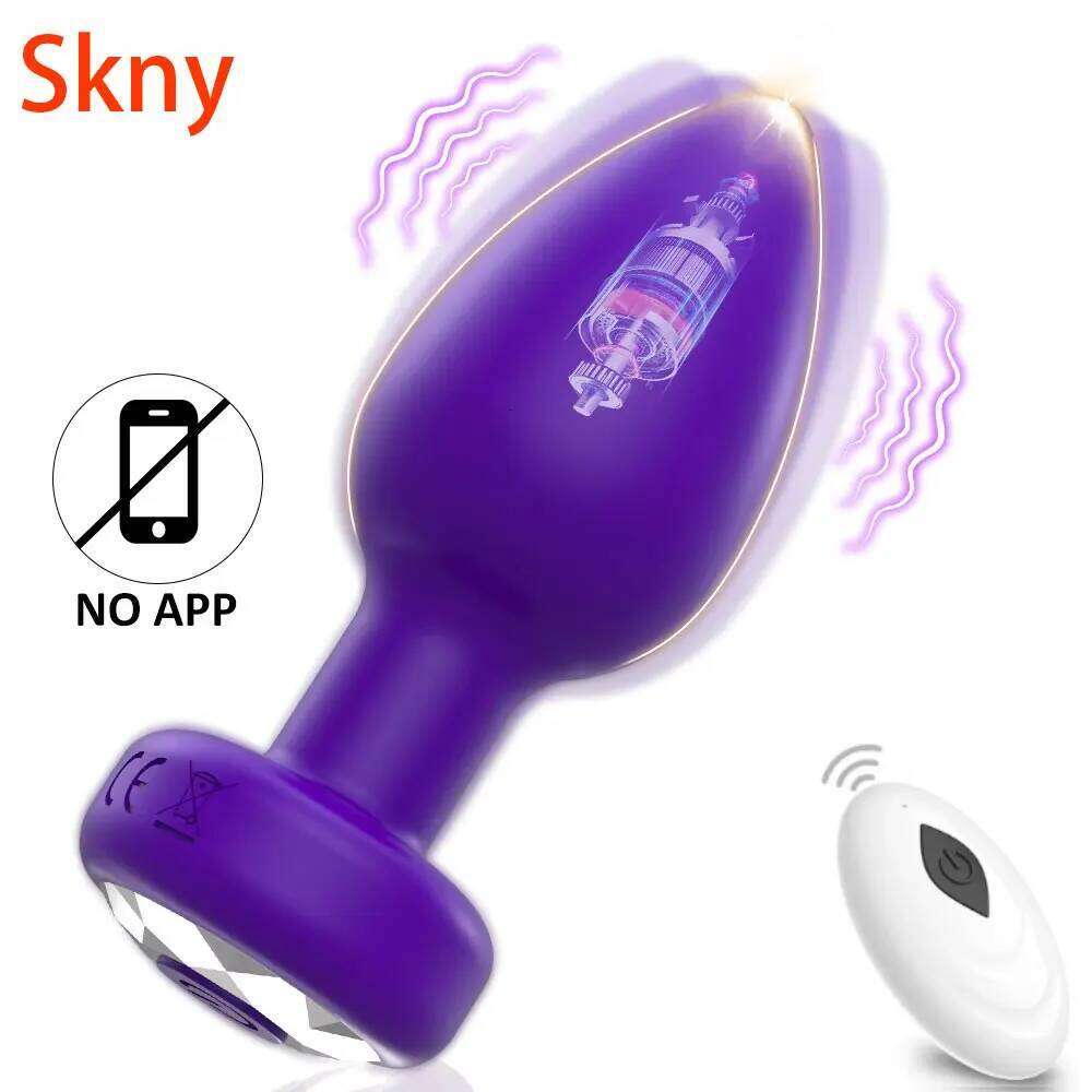 APP/Remote Control Anal Vibrator Wireless Bluetooth Butt Plug Male Prostate Massager Stimulator Adult Sex Toys for Man Gay Game Z260311