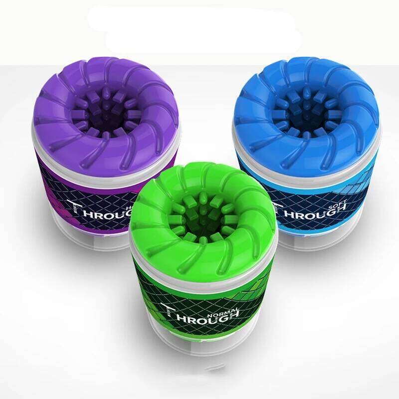 Blowjob Male Masturbator Cup Artificial Vagina Dual Channel Erotic Sex Toys For Men Pocket Pussy Glans Stimulator Adult Products Z260312