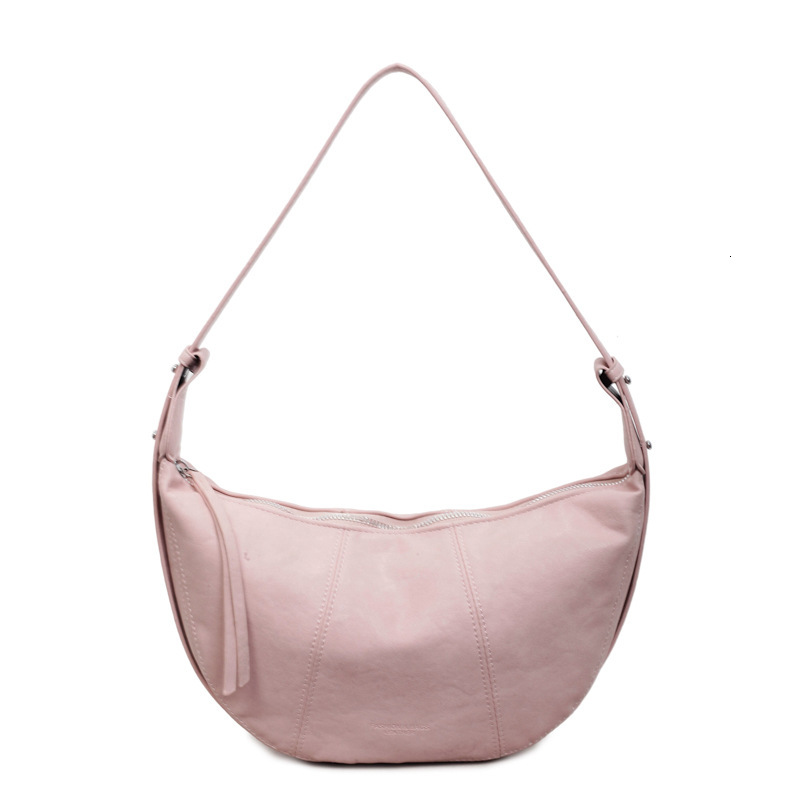 Large capacity women's luxury handbag, new casual crossbody bag, fashionable texture, niche commuting leisure dumpling bag, designer bag