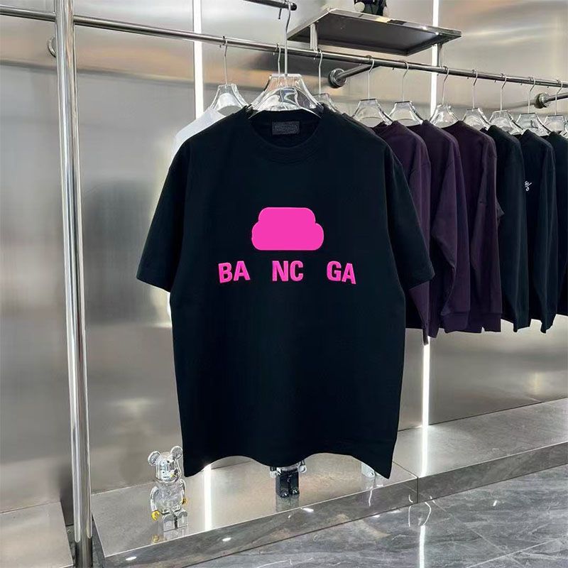 5A bb Luxury t shirts designers summer mens paris T Shirt Tees Polos fashion man jacket top Spring letter Women Short Sleeve Tshirts Hip hop pullover Angel
