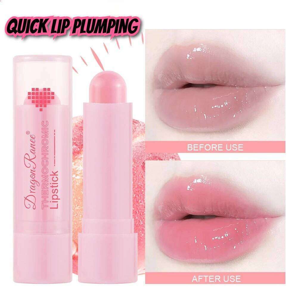 Plumping Instant Reduce Lips Fine Lines Exfoliating Lasting Moisturizing Serum Nourish Sexy Beauty Cosmetics Pink Lip Balm W260311