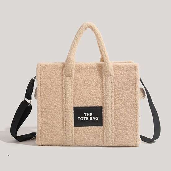 CHARHP&KEJNT Genuine Large Capacity 2026 New Versatile Plush Single-Shoulder Commuting Crossbody Bag