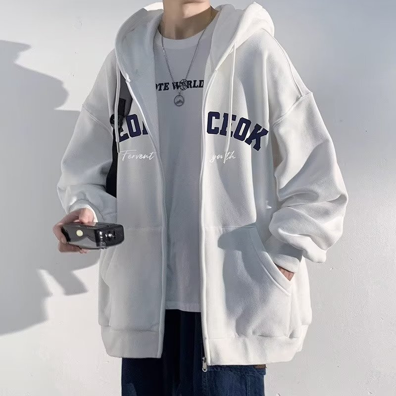 Style Trendy Brand Men's Jacket Spring Designer Hoodie Autumn New Sports Hooded Cardigan Sweatshirt Men's Clothing Jacket