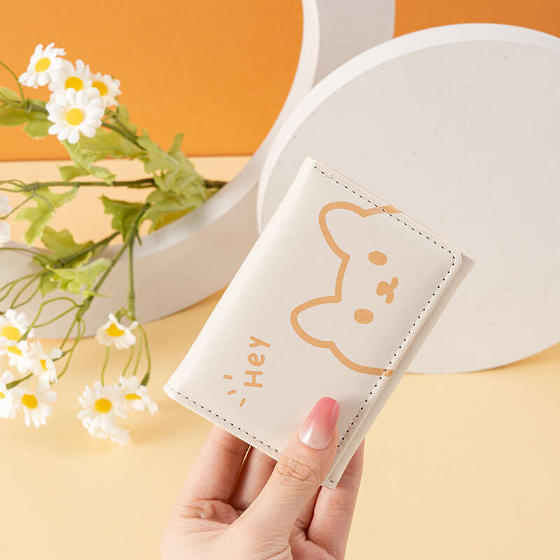Luxury fashion wallet Women S Korean Version New Cute Cartoon Off Coin Purse Girl Student Printed Portable Wallet