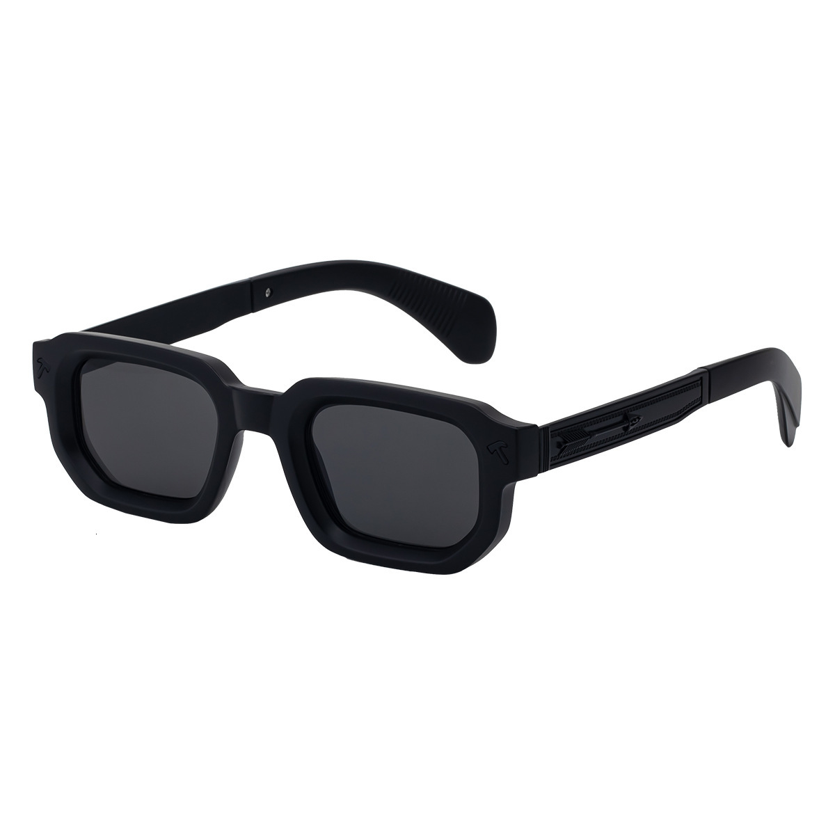2026 New Style Square Small Frame Polarized Retro High-end Trendy Sun Protection Sunglasses for Men