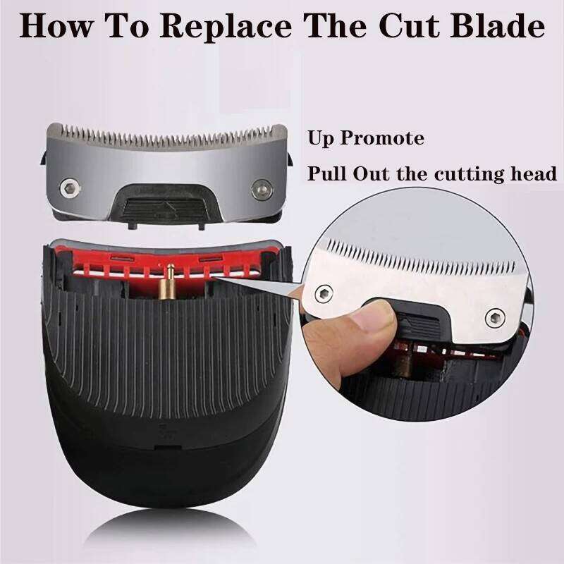 Wet and Dry Men's Short Clipper Self-Help Haircut Machine Set, USB Rechargeable Electric Hair Trimmer Professional C260312