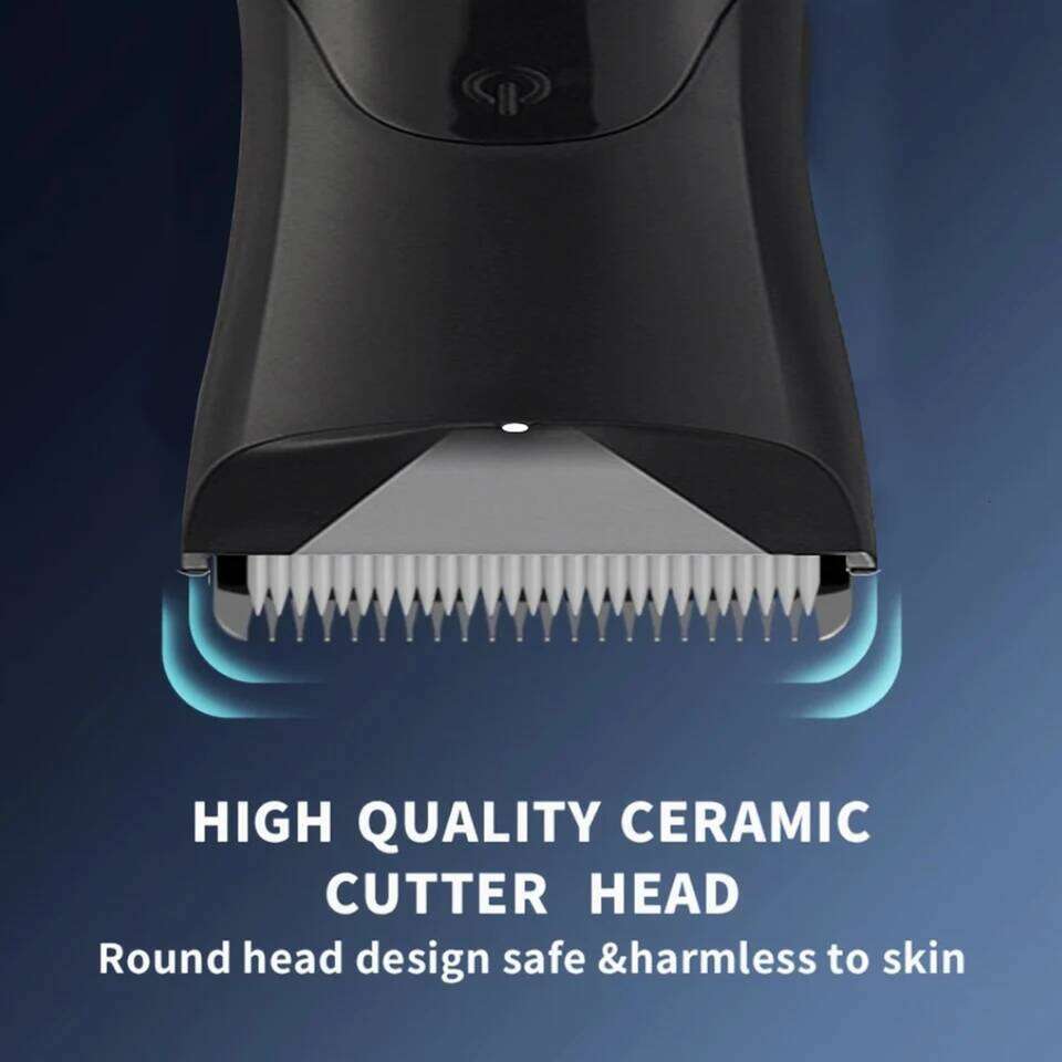 Body Electric Razor, Pubic and Underarm Private Hair Trimmer, Ceramic Blade Men's Grooming Kit C260312