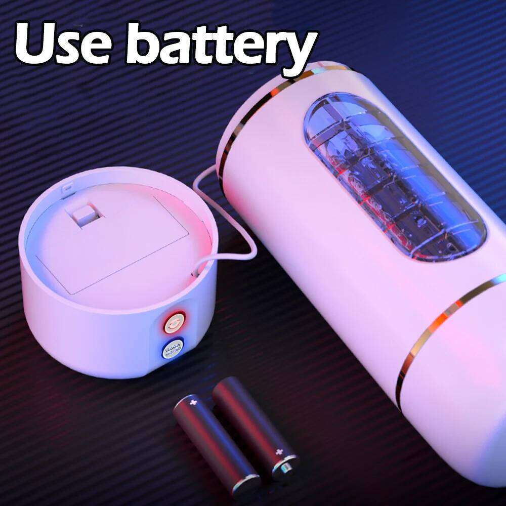 Men's Penis Trainer Male Masturbator Simulation Channel Moaning Stimulate Vibrator Adult Sexy Sex Toy For Men Pocket Pussy Z260312