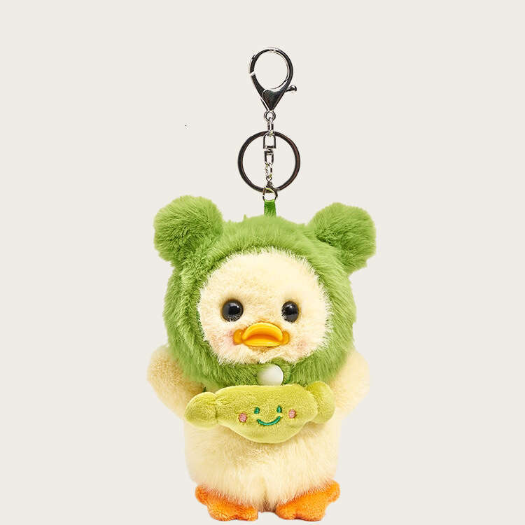 Candy Little Duck Bag Pendant Car Keychain Doll Cute Cartoon Plush Toy