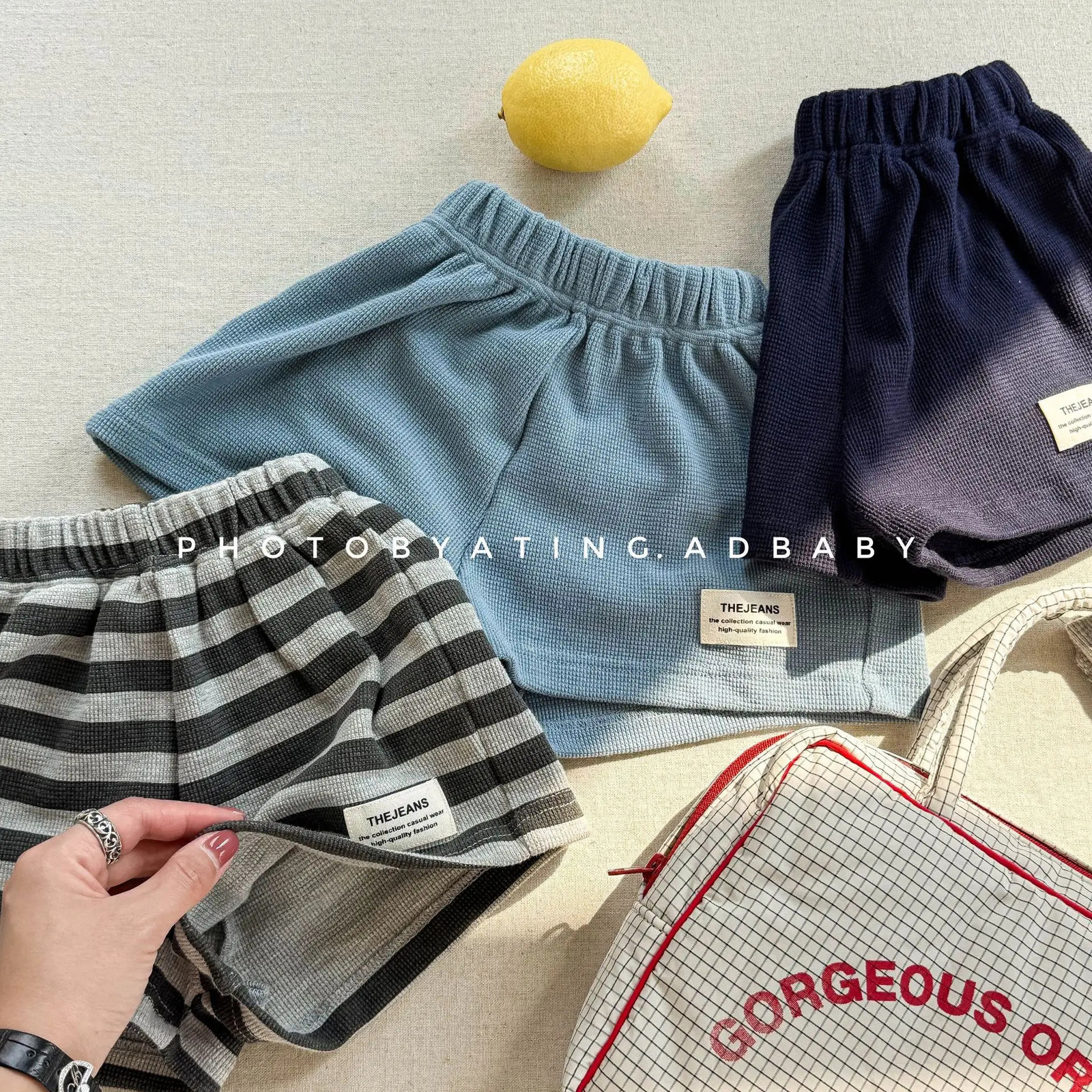 Summer Children Casual Shorts Cotton Girls Solid Color Kids Boys Pants Breathable Baby Clothes 260311