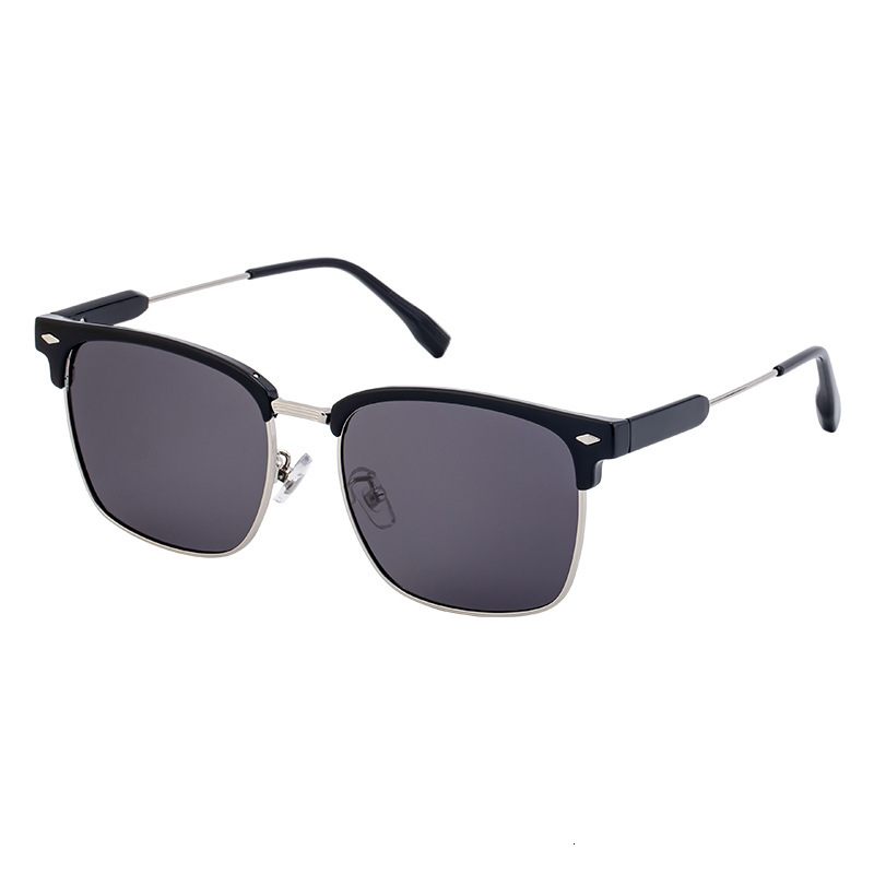 2026 New Fashion Cat-Eye Polarized Sunglasses for Men, High-End Outdoor Sun Protection Sunglasses, Men's Wholesale