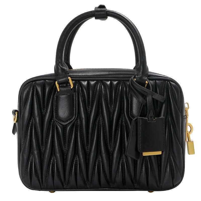 Luxury Shoulder Bags Totes Hobo New Style Sheepskin Pleated Mini Bowling Boston Handheld Pillow High Quality Crossbody Bag For Women SENYY