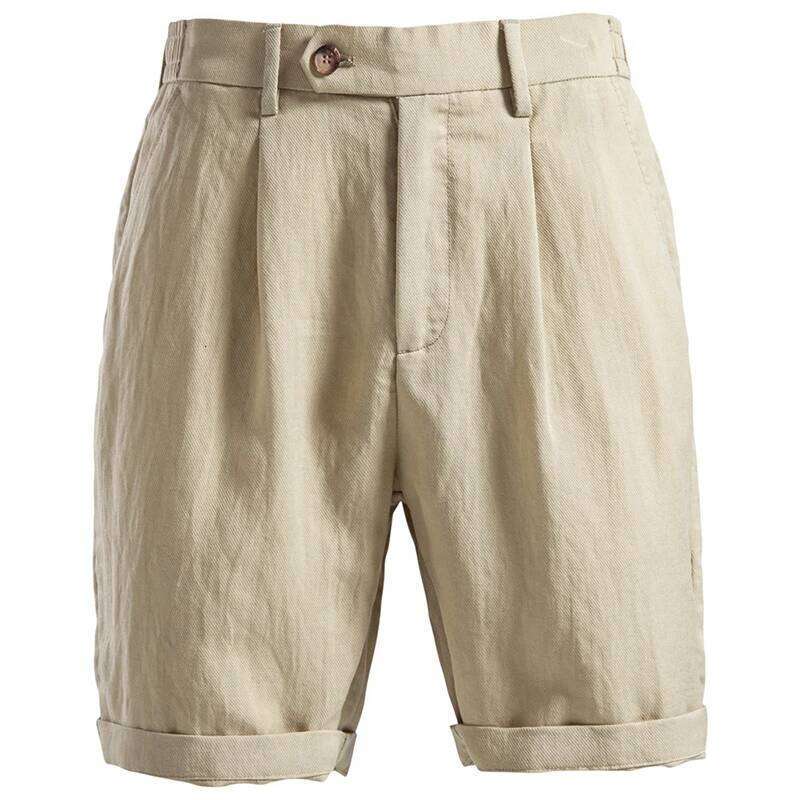 New Casual Elastic Slim Mens Daily Leisure Breathable Bottoms Men 2026 Spring Summer Stylish Solid Color Shorts