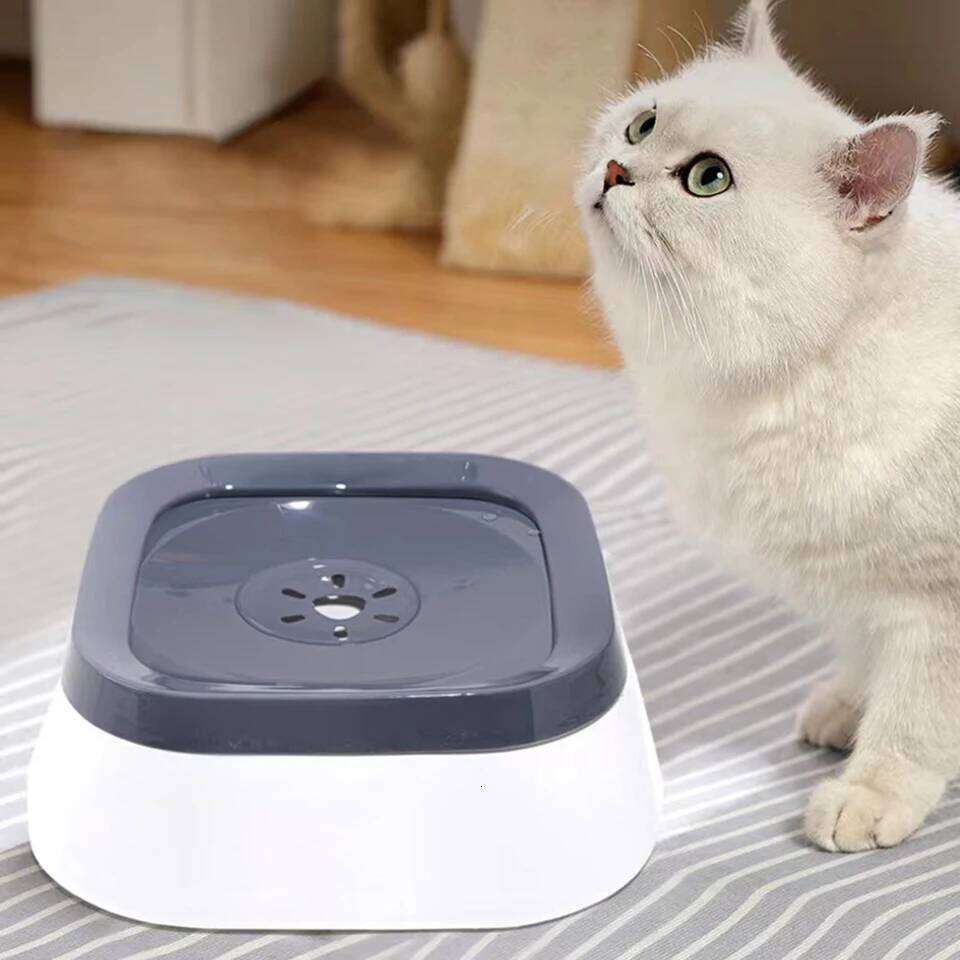 Outdoor Pet Floating Basin, Car Mounted Bowl, Splash Spill Proof Water Dispenser For Dogs And Cats 26Y0312