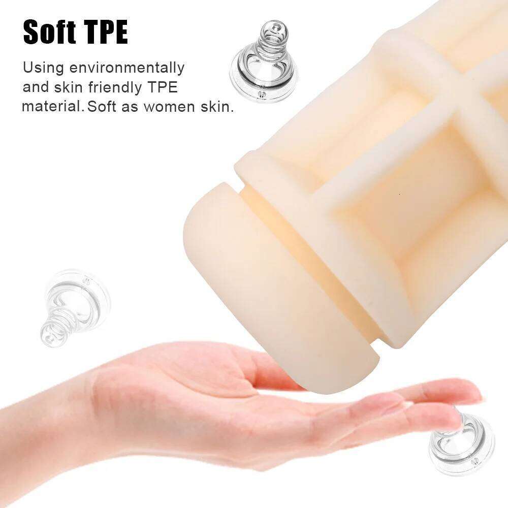 Male Masturbation Cup Silicone Soft Toys For Men Penis Pump Realistic Vagina Anal Mouth Erotic Oral Sex Artificial Pussy Z260312