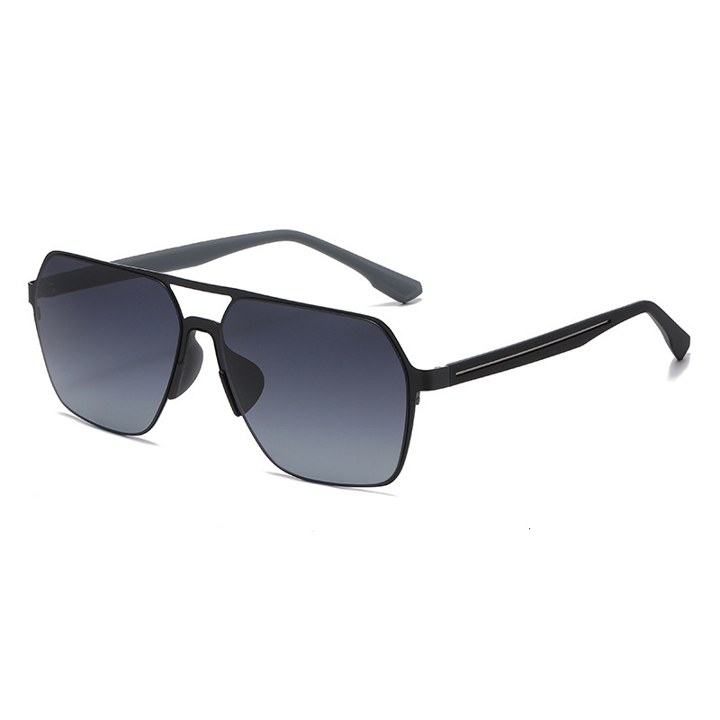 2026 New Fashion Square Frame Sunglasses for Men, Outdoor Driving Sun Protection Glasses, Men's Wholesale