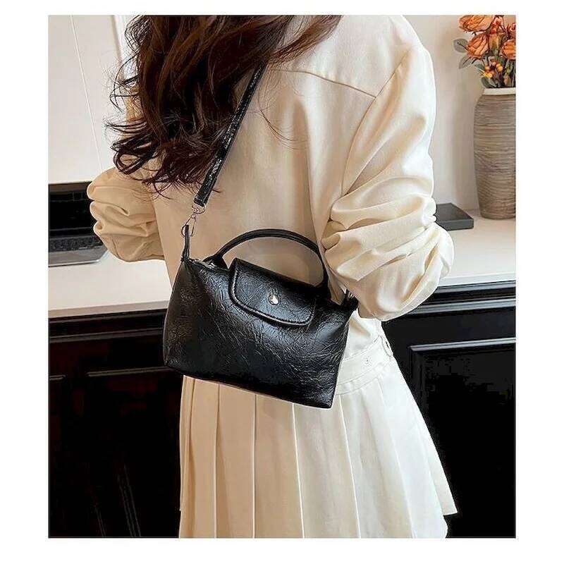 Shoulder For Women Solid High Grade Crossbody Bagss Korean Style New Niche Versatile Handbags Hobos Women S Luxury Bags XIU LAI SI